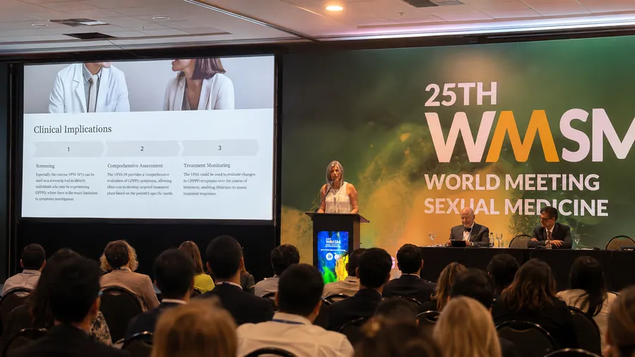 Dra. Mariana Maldonado em congresso internacional de medicina sexual